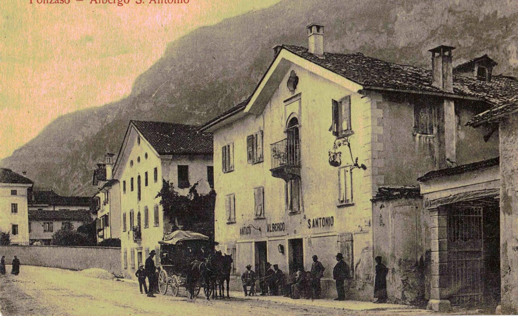 Antico Albergo Sant'Antonio Fonzaso Eksteriør bilde